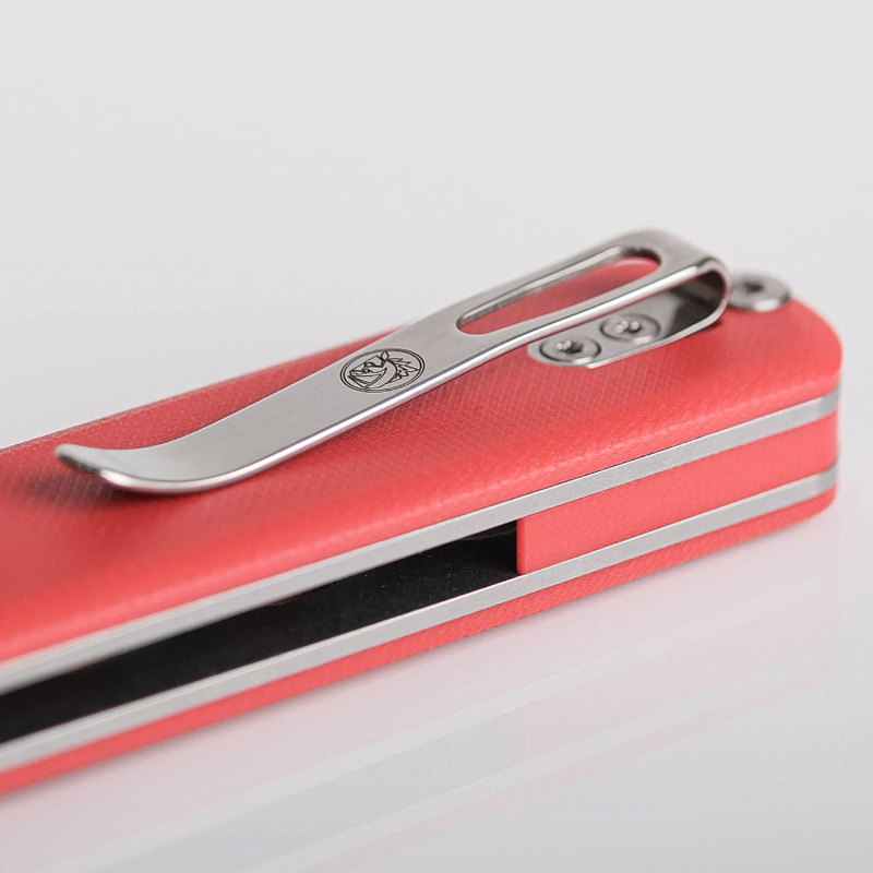 Corgi Trek Lock Knife 14C28N Sheepsfoot red 6