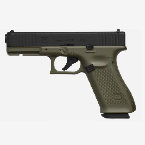 Еърсофт пистолет GLOCK 17 Gen5 (CO2 ) airsoft gun 6мм BB Battlefield Green