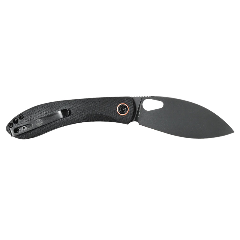 Nightshade TH – Shilin Cutter Liner Lock Nitro-V Blade Micarta Black 3