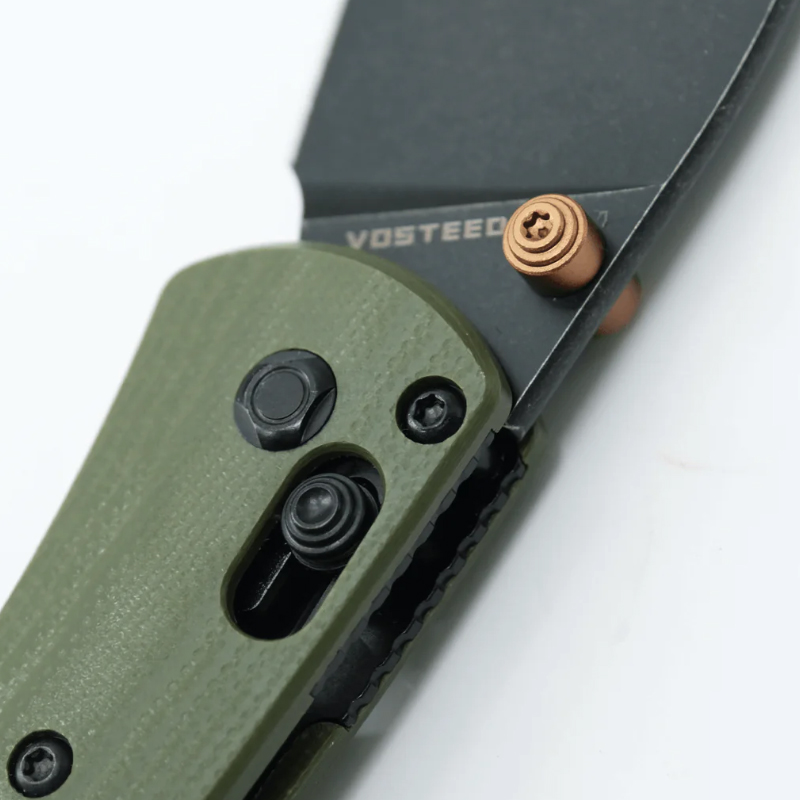 Nightshade TH – Shilin Cutter Liner Lock Nitro-V Blade Micarta Green 5