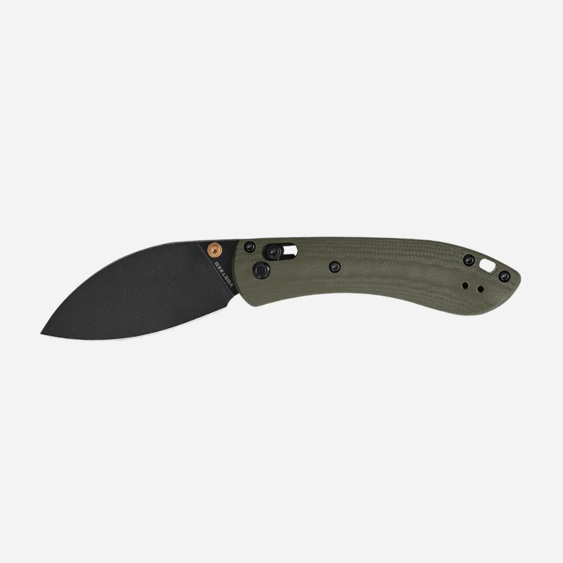 Nightshade TH – Shilin Cutter Liner Lock Nitro-V Blade Micarta Green