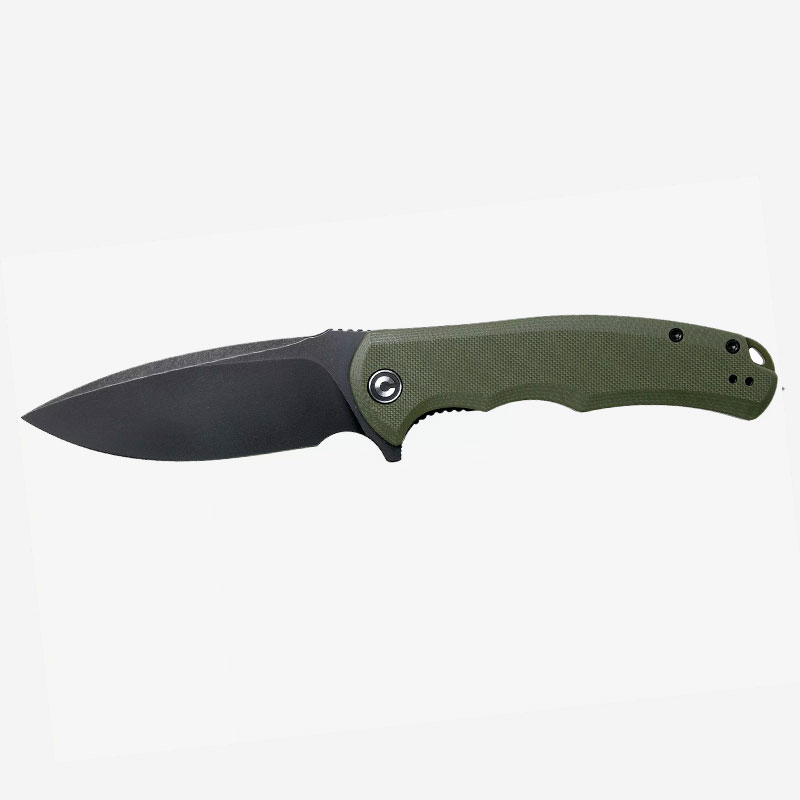 CIVIVI Praxis Flipper Knife 9Cr18MoV G10 GREEN