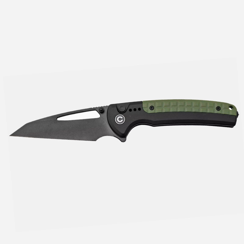 Knife Civivi Sentinel Strike K110 Black Aluminium OD Green FRN