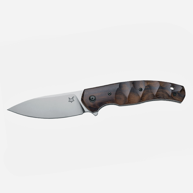 Knife Fox ZIGGY N690Co Ziricote Wood