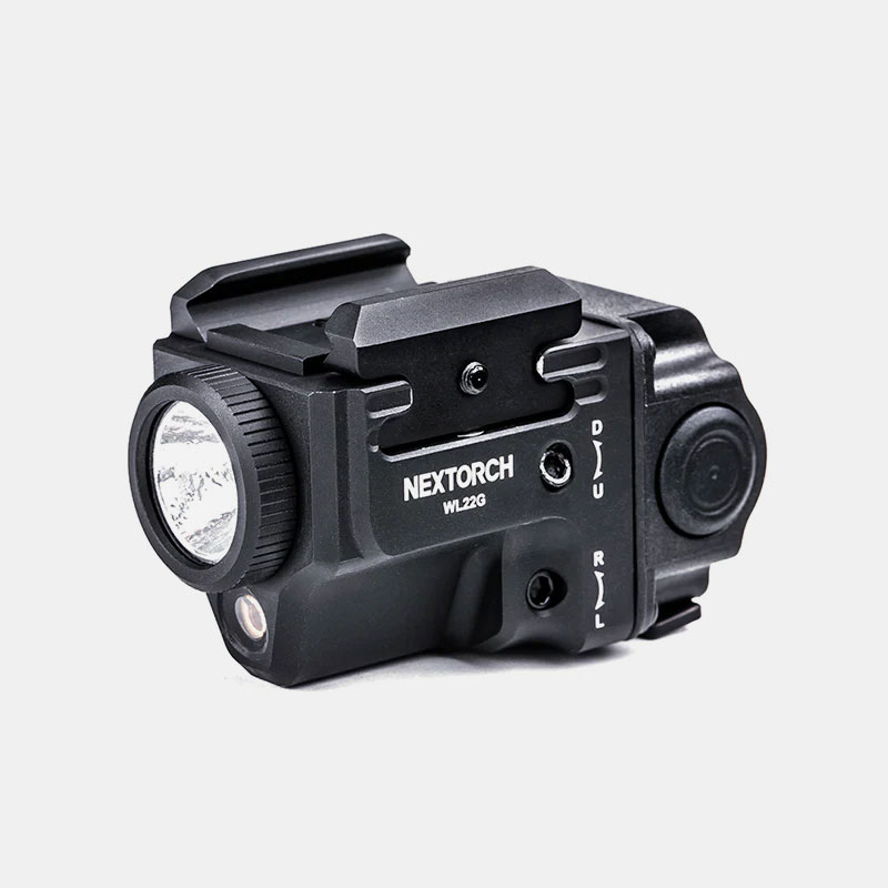 Nextorch WL22 Rechargeable Flashlight 650 Lumens Laser Green