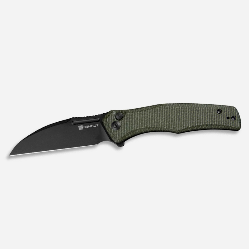 SENCUT WATAUGA D2 DARK GREEN CANVAS MICARTA