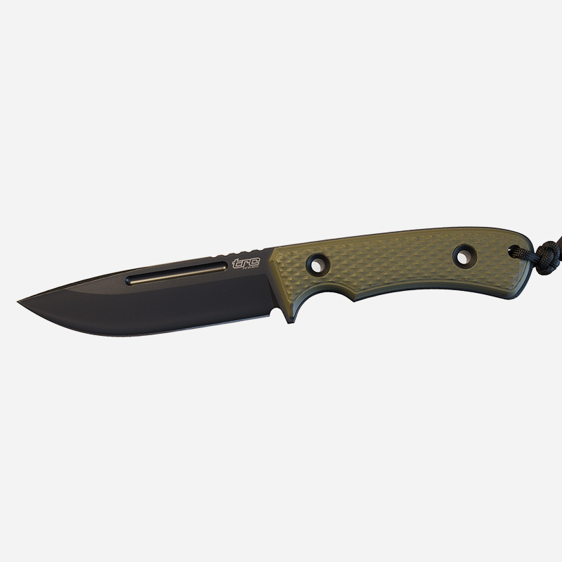 Нож TRC Knives SOUTH POLE V4E DLC GREEN G-10