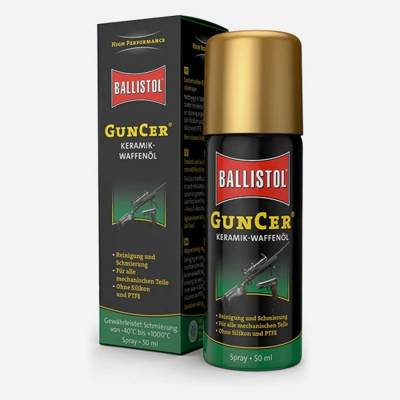 Оръжейно масло спрей Ballistol GunCer oil 50 ml