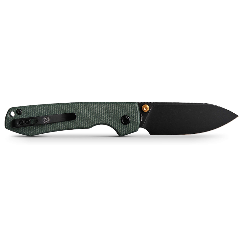 Vosteed Raccoon Micarta green 3