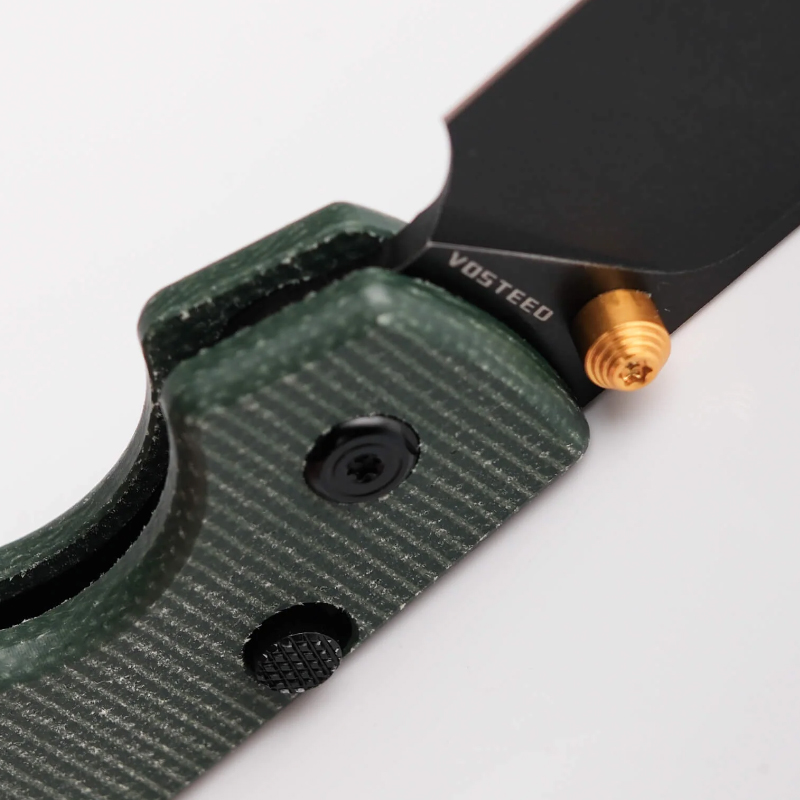 Vosteed Raccoon Micarta green 4