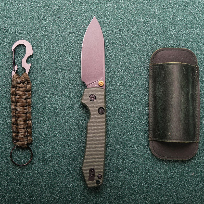 Vosteed Raccoon Micarta green 9