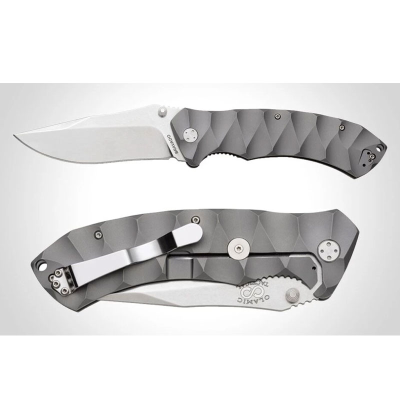 Нож Fox BRAVADO N690 Titanium
