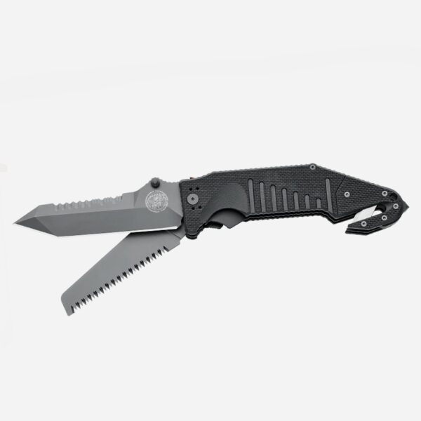 Fox R.C.S.T.F. knife. LAMA TANTO+SEGA DLC COATED N690 G10 Black