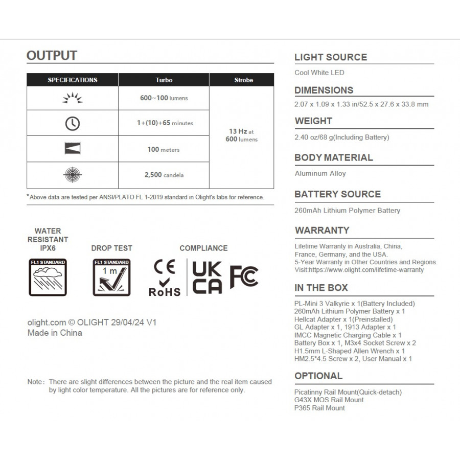 Olight PL-Mini 3 – 600lm 91