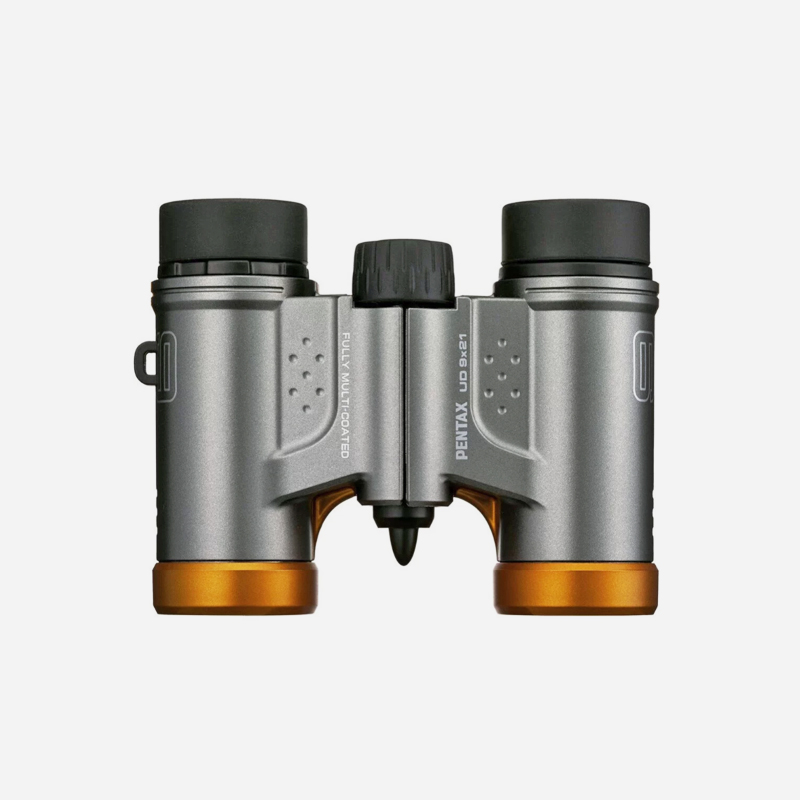 Бинокъл PENTAX UD 9 X 21 Сиво / Оранжев
