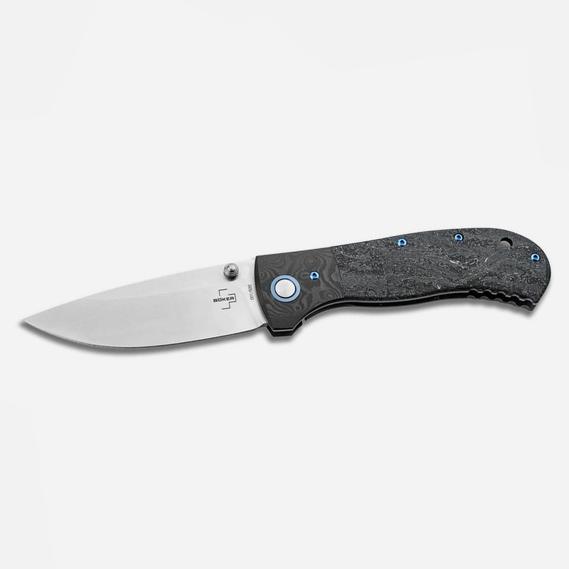 Knife Böker Collection 2024 MagnaCut FAT Carbon Titanium