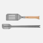 Комплект Барбекю Opinel № 12B Инокс Шпатула Щипките XL