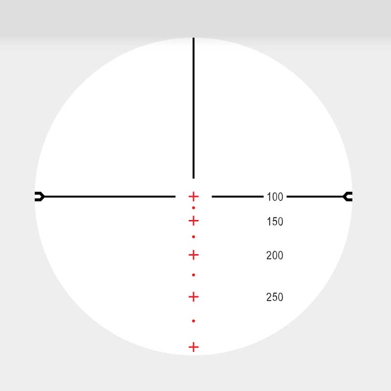 Rimfire .22 WMR Reticle 2