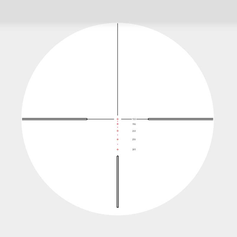 Rimfire .22 WMR Reticle