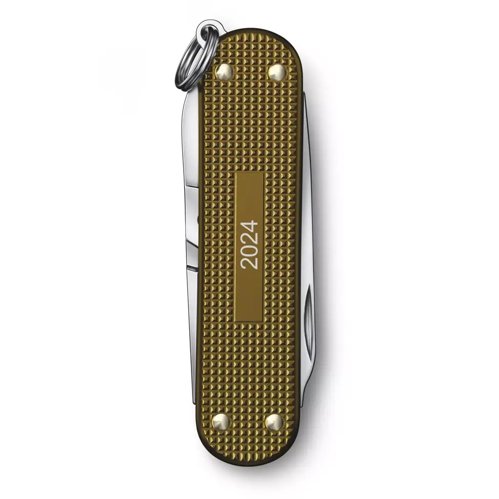 Швейцарски джобен нож Victorinox Classic SD Alox Limited Edition 2024 Terra Brown Stainless Steel Alox