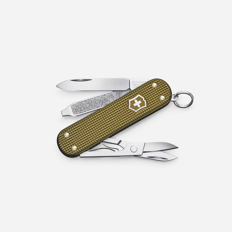 Швейцарски джобен нож Victorinox Classic SD Alox Limited Edition 2024 Terra Brown Stainless Steel Alox