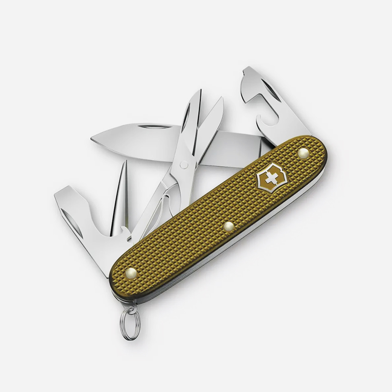 Швейцарски джобен нож Victorinox Pioneer X Alox Limited Edition 2024 Terra Brown Stainless Steel Alox