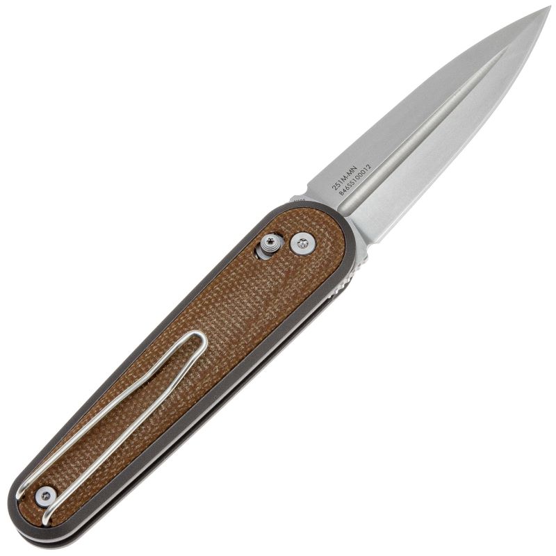 Knife SRM 251M-MN N690 Micarta brown