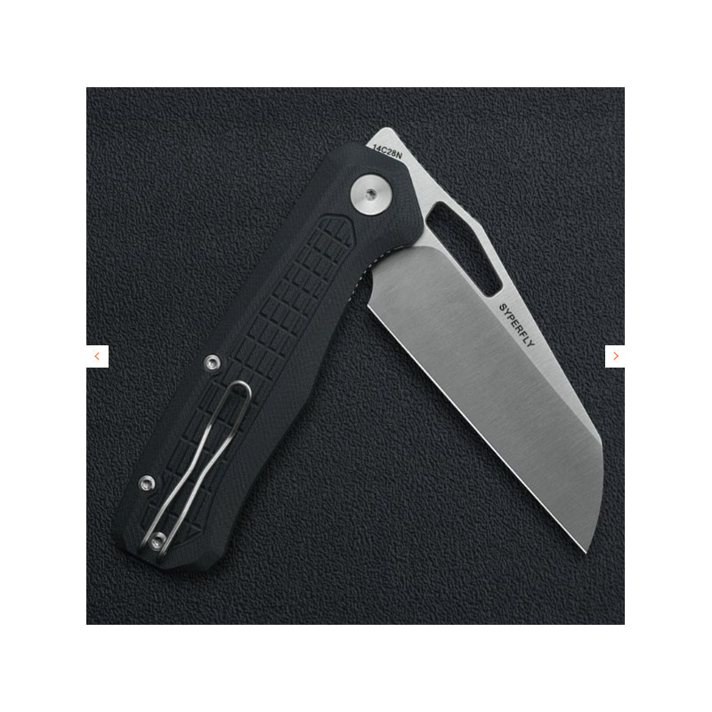 Нож Ironfly SYPERFLY 14C28N G10 black