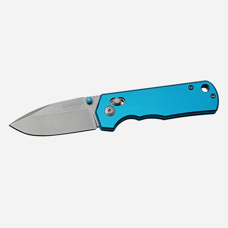 Нож Boker Magnum Rockstub Blue Elox 440B Aluminum