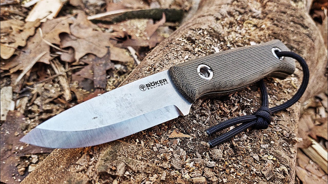 Böker Vigtig vs. Wild CPM MagnaCut Green Canvas Micarta 7