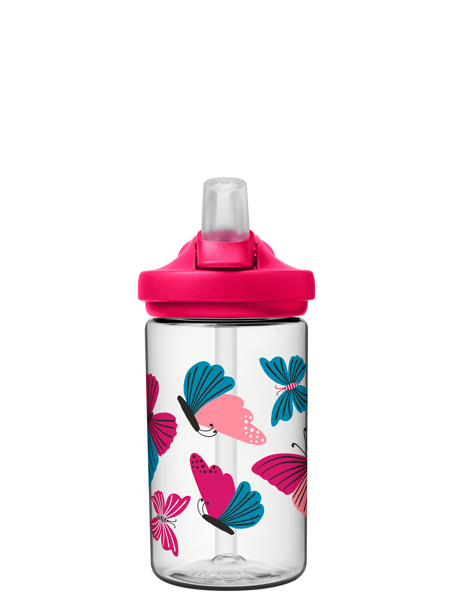 Детска бутилка за вода CAMELBAK Eddy Kids 14oz Bottle with Tritan™ Renew Colorblock Butterflies