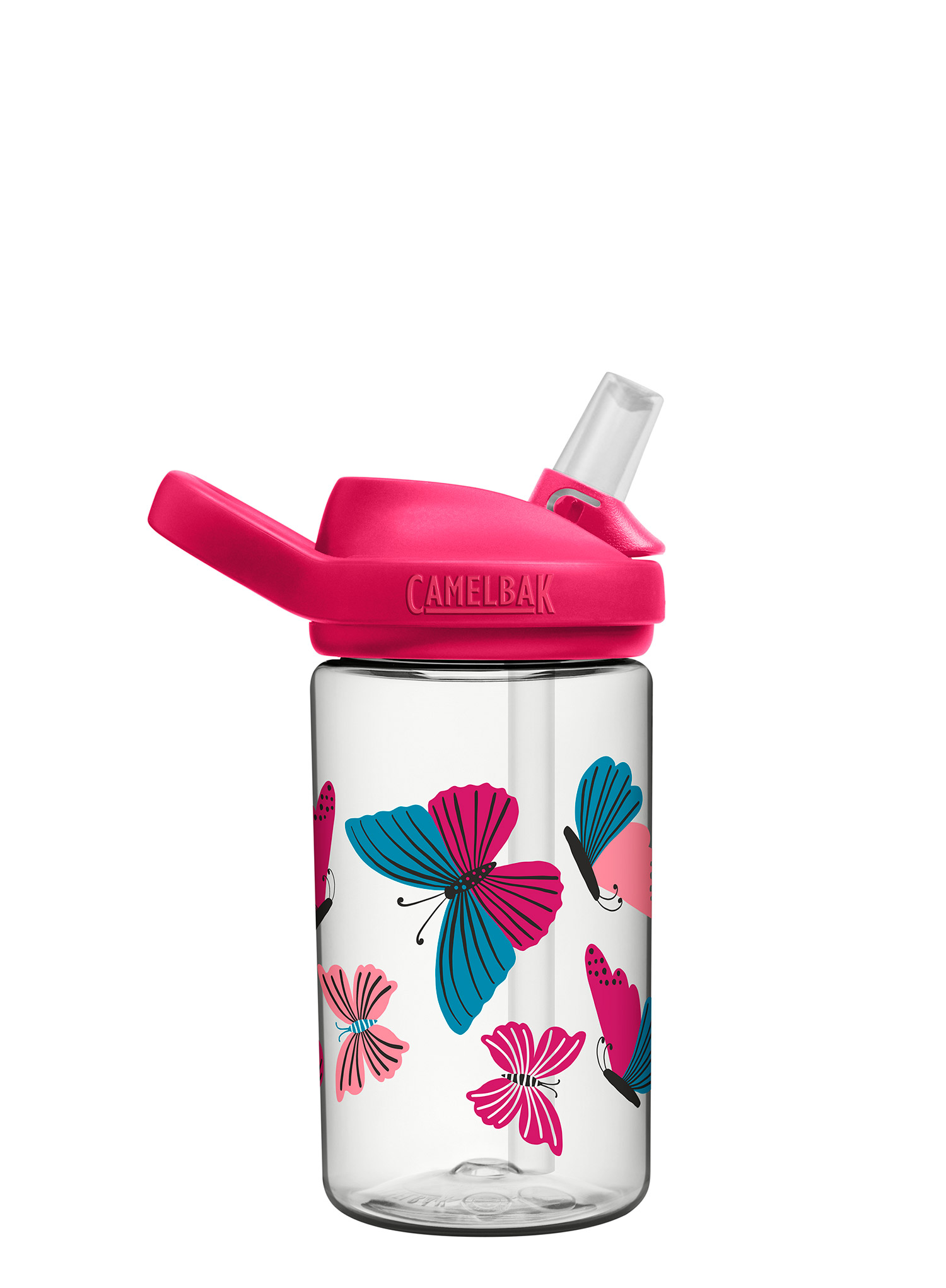 Детска бутилка за вода CamelBak Eddy Kids 400 ml colorblock butterflies 3