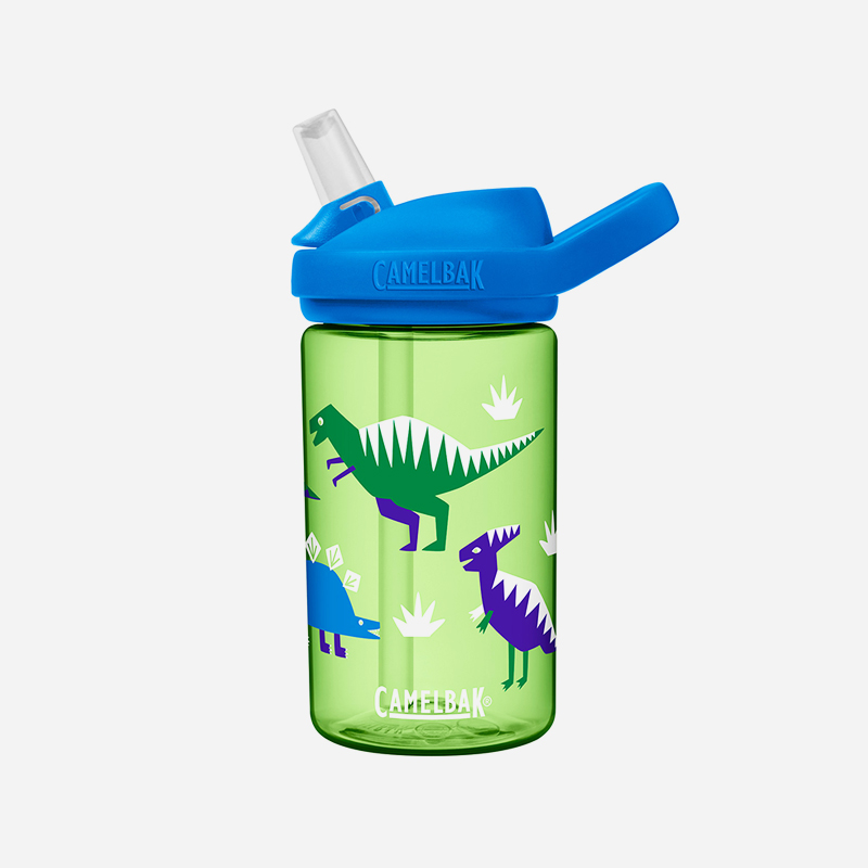 Детска бутилка за вода CAMELBAK Eddy Kids 14oz Bottle with Tritan™ Renew Hip Dinos