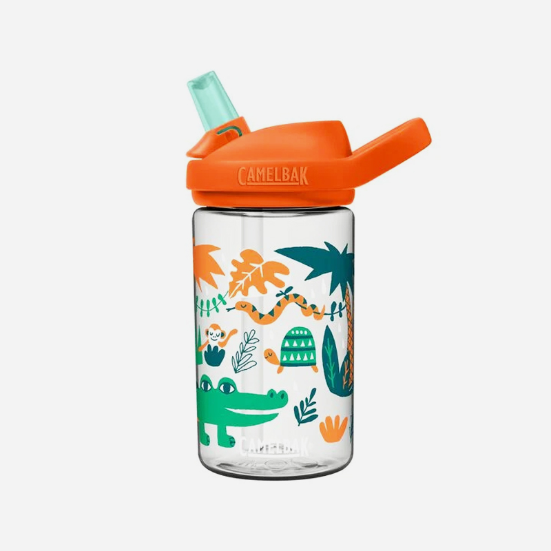 Детска бутилка за вода CAMELBAK Eddy Kids 14oz Bottle with Tritan™ Renew Jungle Animals