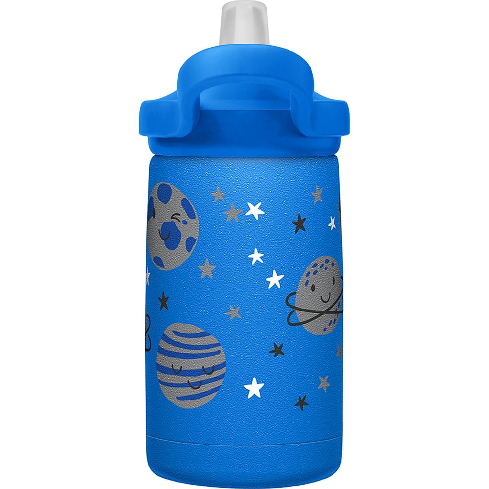 Детска Термо бутилка за вода CAMELBAK Eddy®+ Kids 12 oz Bottle, Insulated Stainless Steel Space Smiles