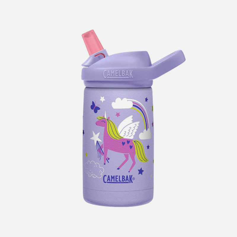 Детска Термо бутилка за вода CAMELBAK Eddy®+ Kids 12 oz Bottle, Insulated Stainless Steel Magic Unicorns