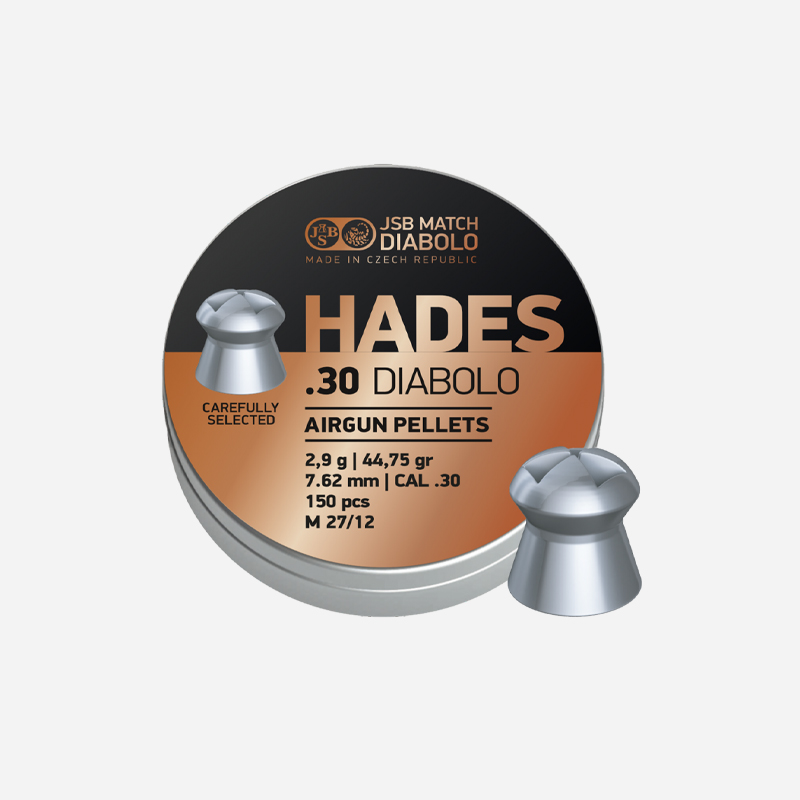 Чашки JSB Hades .30 7.62mm 150бр 2,9гр/44,75gr