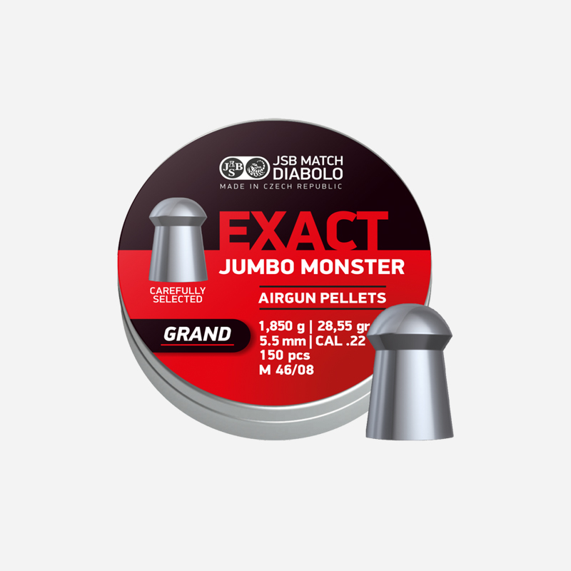 Чашки JSB Jumbo Monster GRAND 5,52мм 200бр 1,85гр