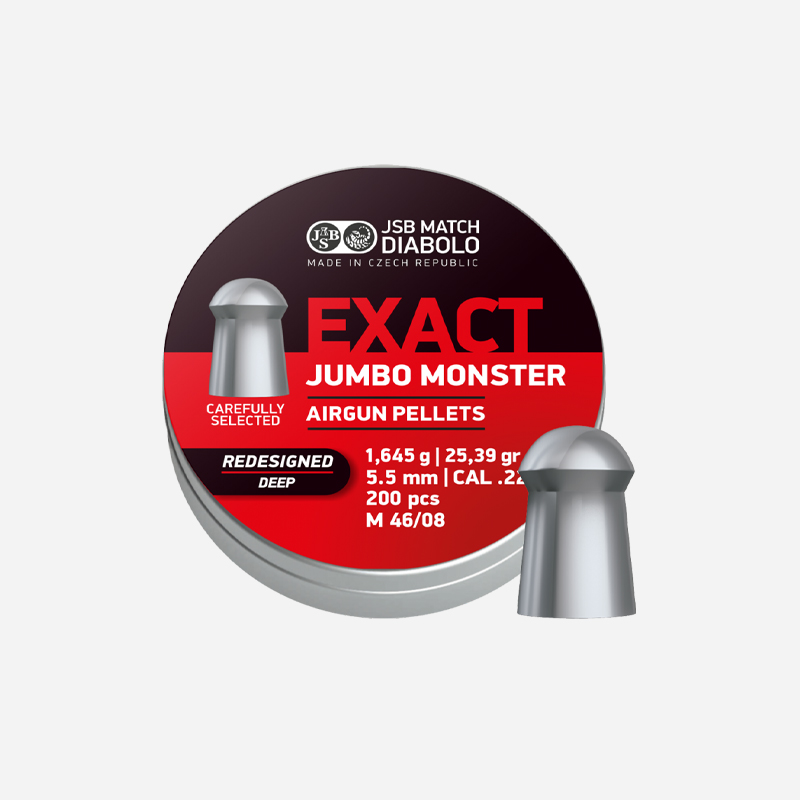 Чашки JSB Jumbo Monster Redesigned DEEP 5,52мм 200бр 1,645гр