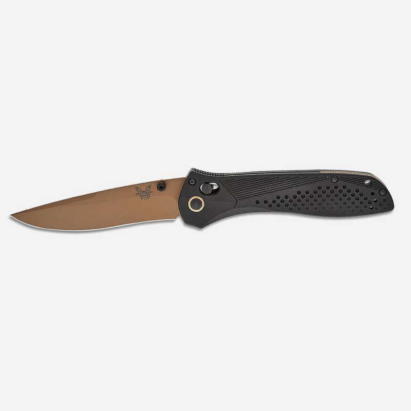 Нож Benchmade 710FE-2401 Seven Ten MagnaCut  Black Aluminum Limited Edition 24