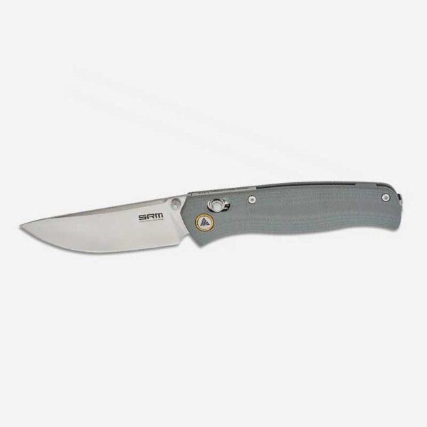 Нож SRM SRM 255L-GK 10Cr15CoMoV G10 Gray