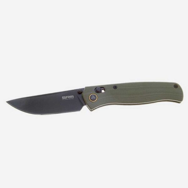 Нож SRM SRM 255L-GP 10Cr15CoMoV G10 Green