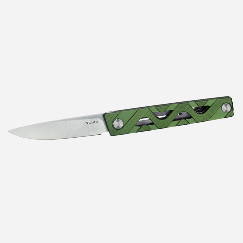 Knife Ruike P878-AG 14C28N Aluminum Green