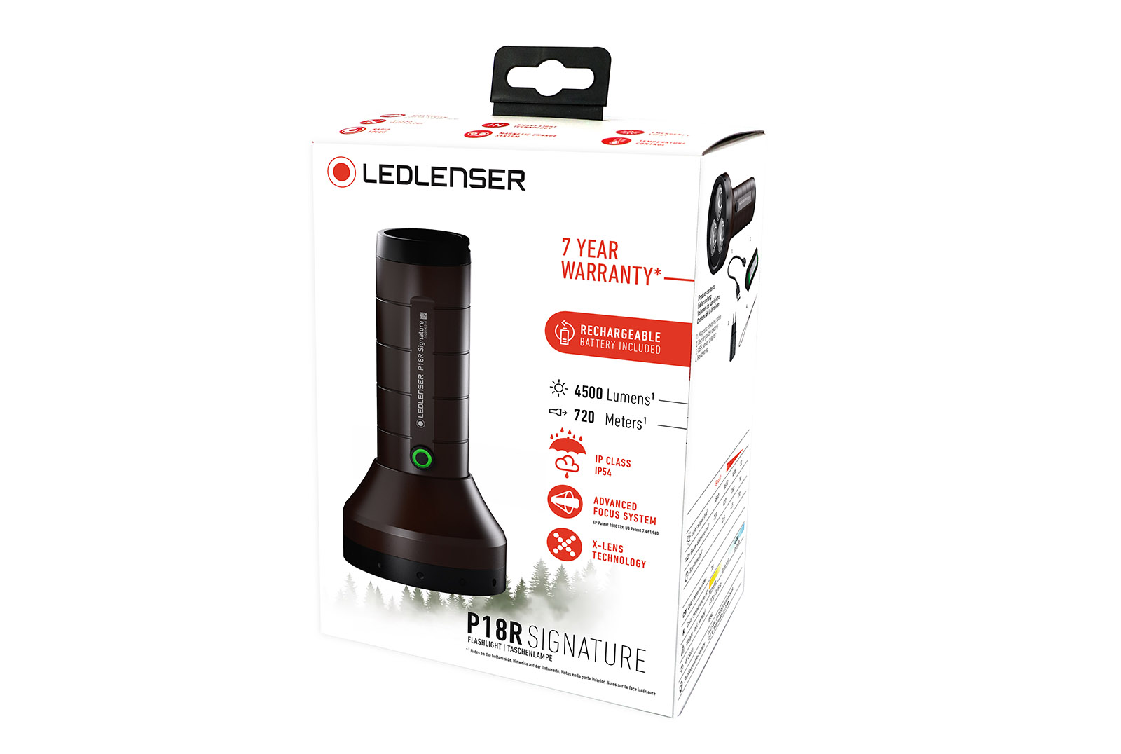 Фенер LED LENSER P18R SIGNATURE 5