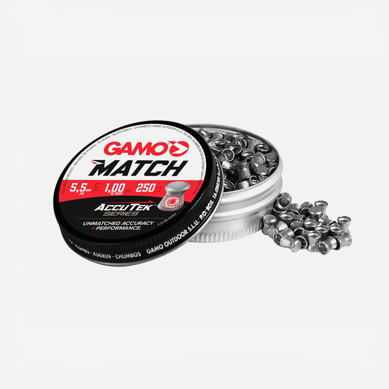 Чашки Gamo AccuTek Match Energy 5.5 mm 250 бр