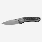 Нож LionSteel Twain MagnaCut Titanium/ Carbon fiber Grey