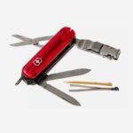 Швейцарски джобен нож Victorinox Swiss Nail Clip 580 Stainless Steel ABS Ruby