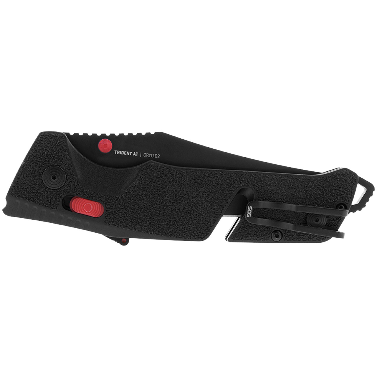 SOG Trident AT – Black & Red Tanto 3