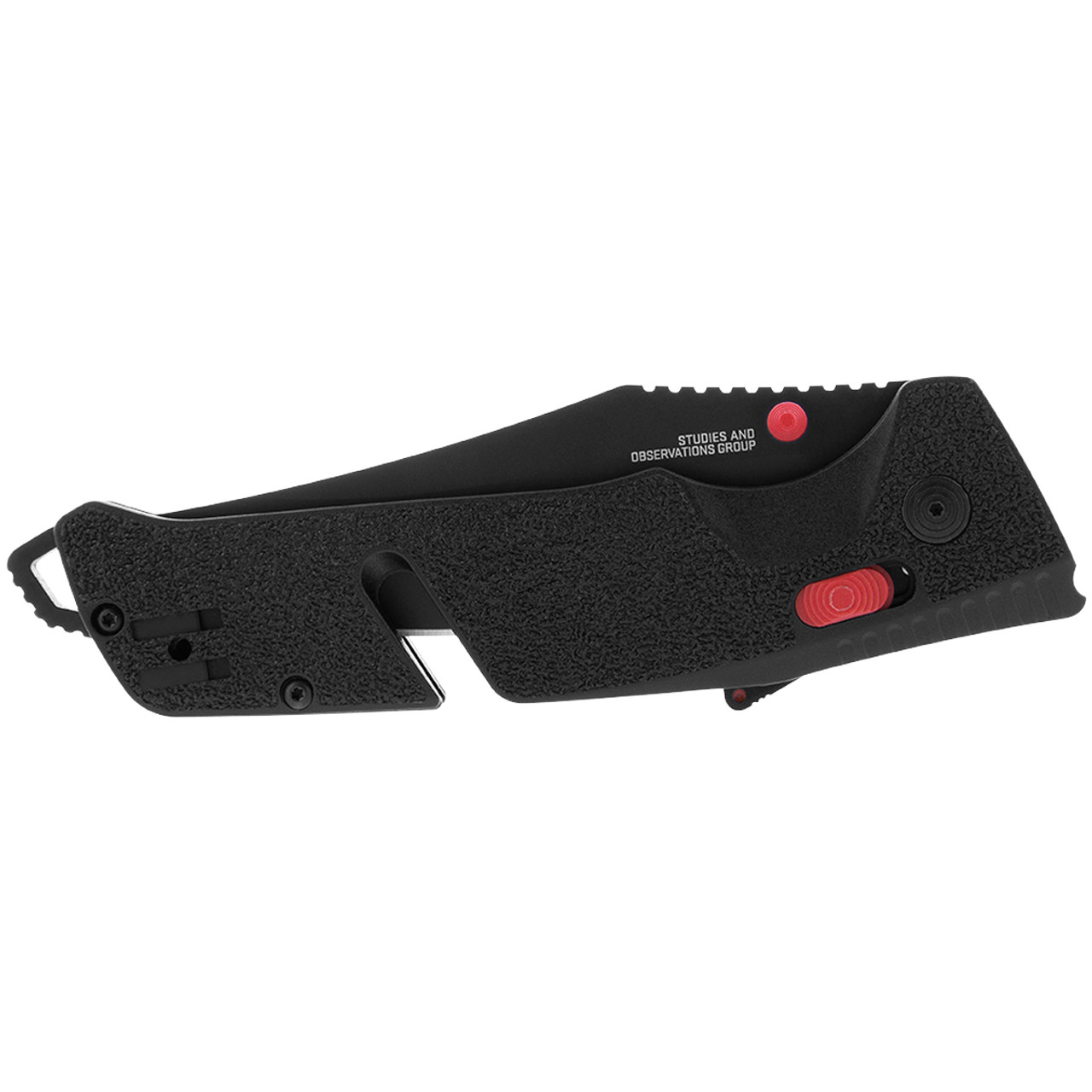 SOG Trident AT – Black & Red Tanto 4