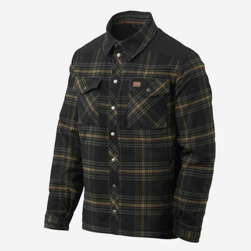 Яке тип Риза Helikon-tex Winter Warden Shirt Slate Moorland Plaid